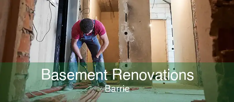 Basement Renovations Barrie