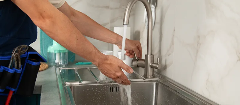 Plumbing Inspection for Water Pressure Issues in Barrie