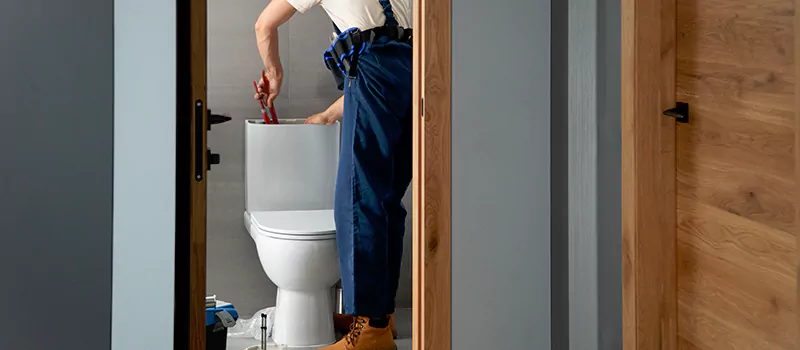 Plumber for Toilet Installation in Barrie