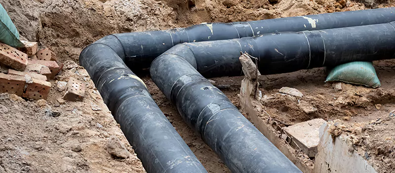 Residential Underground Pipe Replacement in Barrie