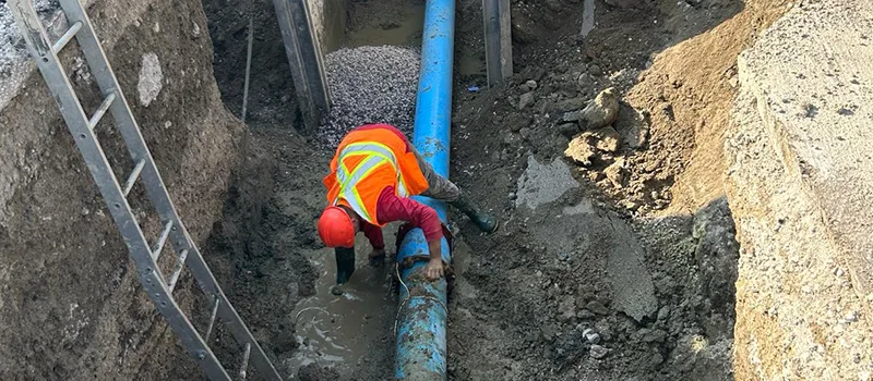 Main Water Pipe Replacement in Barrie