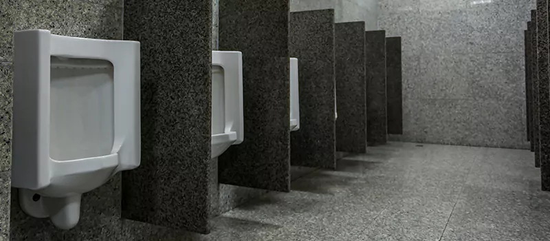 Urinal Divider Installation in Barrie