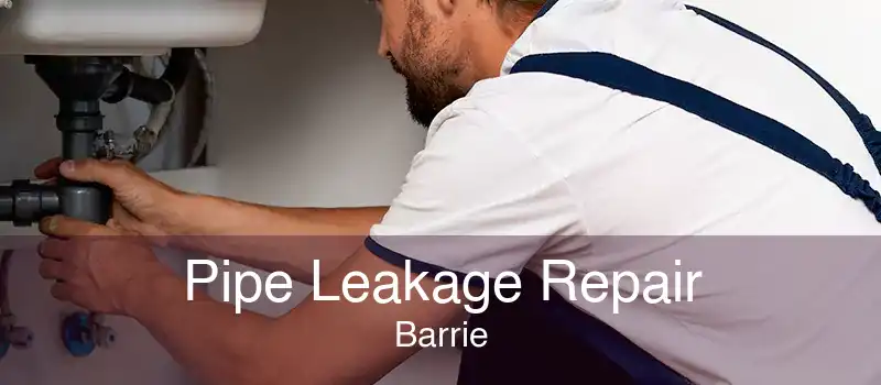 Pipe Leakage Repair Barrie