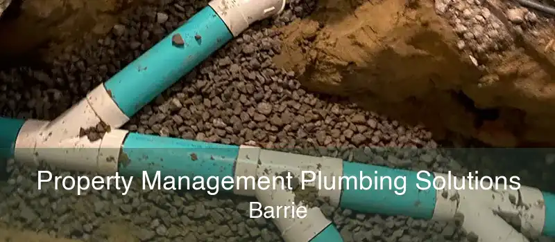 Property Management Plumbing Solutions Barrie