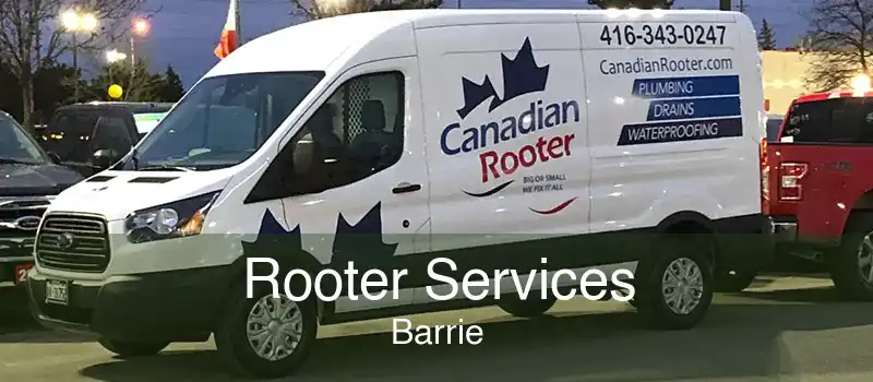 Rooter Services Barrie