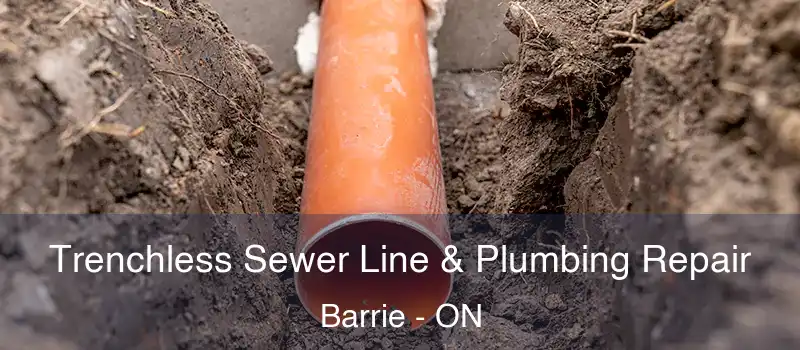  Trenchless Sewer Line & Plumbing Repair Barrie - ON